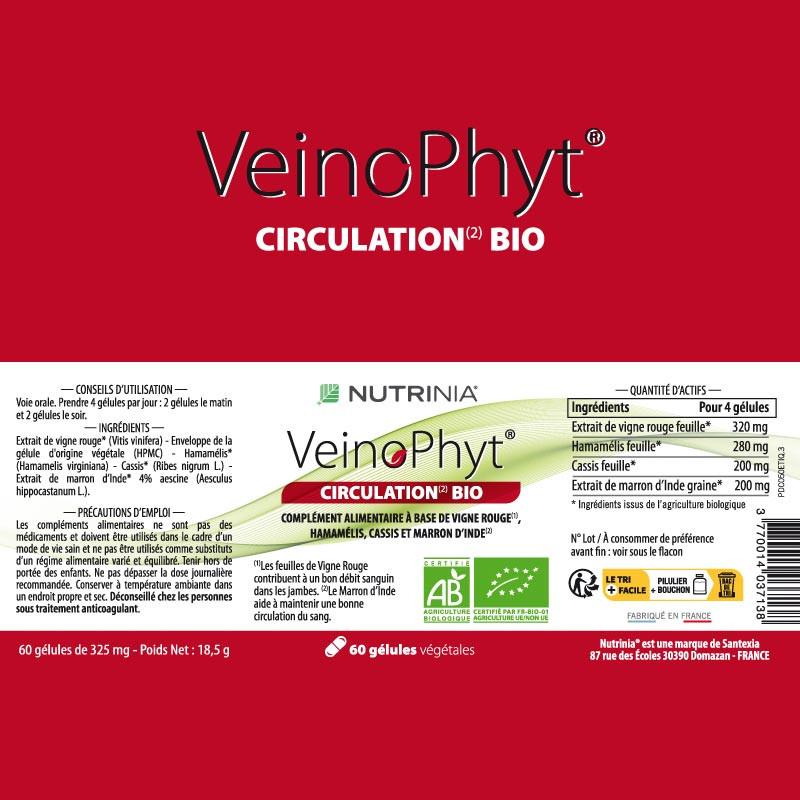 VeinoPhyt BIO informations