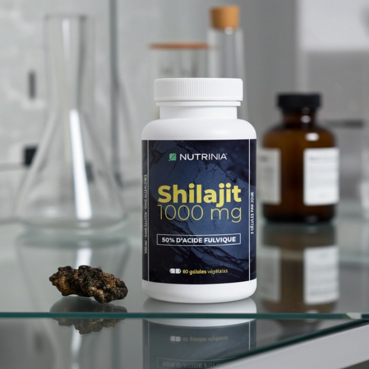 Shilajit purifié Laboratoire Nutrinia