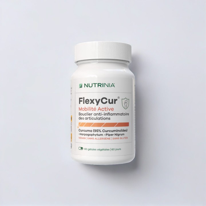 FlexyCur - Complément Articulations & Mobilité - Curcuma & Harpagophytum