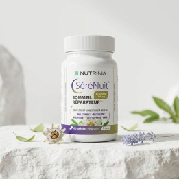 SéréNuit®  Endormissement & sommeil profond complexe mélatonine passiflore valériane