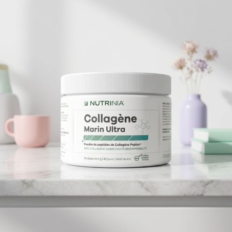 Collagène Marin Ultra® — Peau, cheveux & articulations | Peptides Peptan® hydrolysés type I, 5 g