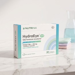 HydraEye Sécheresse Oculaire Nutrinia - Capsules sous blister pour le confort des yeux secs