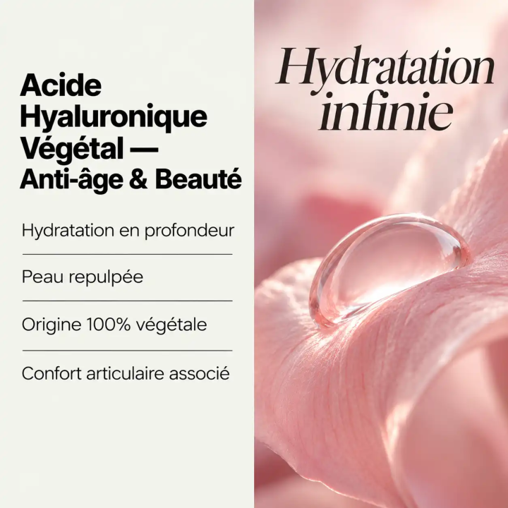 Points forts Protocole Jeunesse de la Peau Acide hyaluronique Nutrinia
