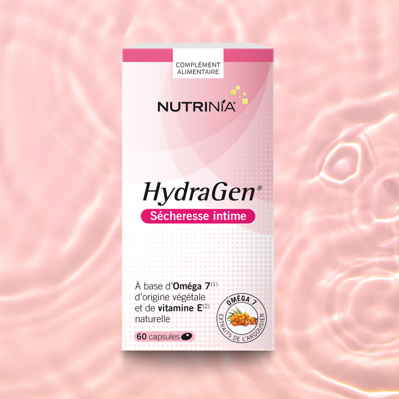 Nutrinia HydraGen® Sécheresse vaginale 60 capsules