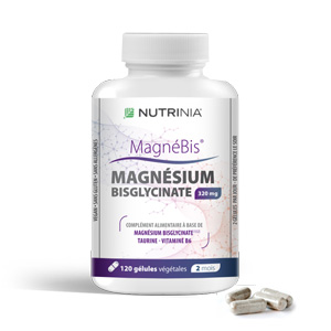 Magnésium Bisglycinate 120 gélules