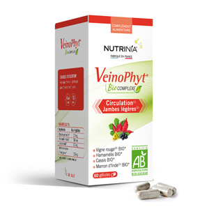 VeinoPhyt BIO jambes légères 60 gélules